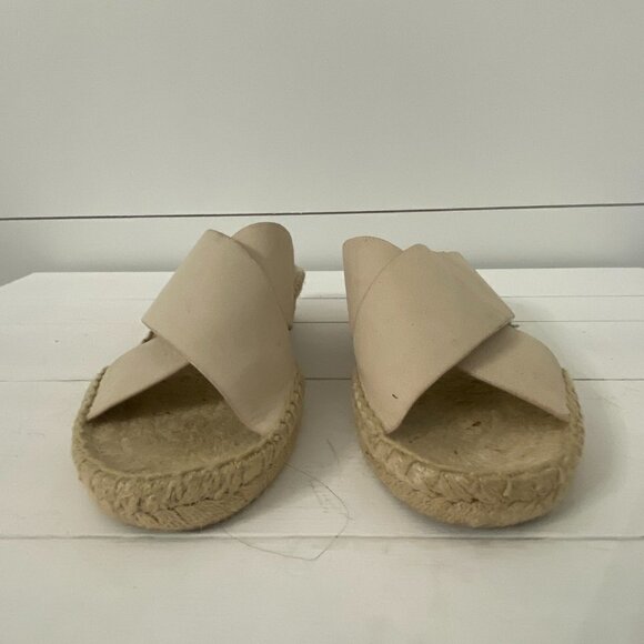 Dolce Vita Loki Sandy Demi Slip On Comfort Espadrilles Wedges Sandals, Size 6 - Picture 4 of 13